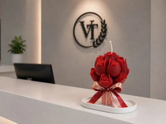 Bouquet de tulipanes de la colección Veltis